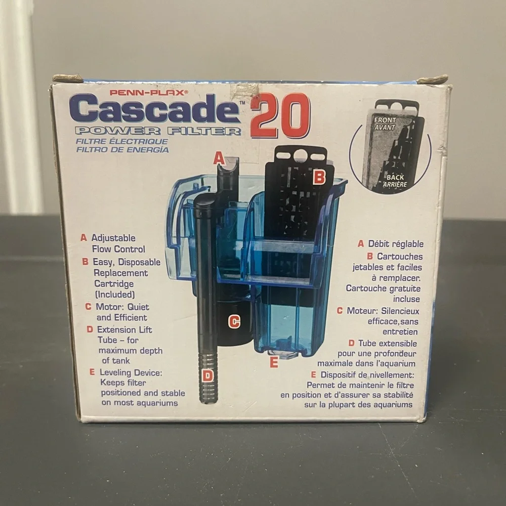 Penn-Plax Cascade 20 Power Filter